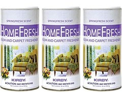 Kirby (PACK OF 3) Homefresh Carpet Powder Freshener/Room Deodorizer/Odor Remo…