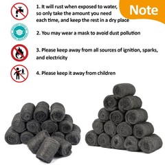 0000 Fine Steel Wool Pads 30PCS Polishing Cleaning Wood Metal Glass Water Stains
