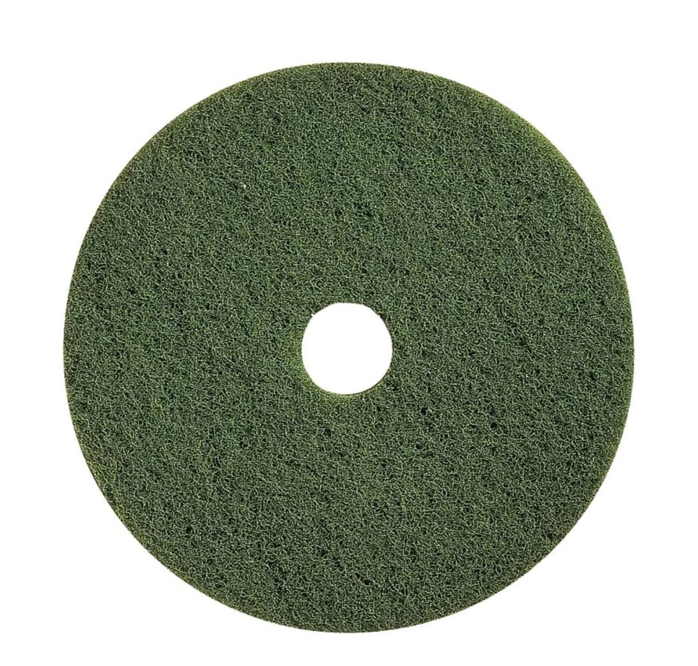 TOUGH GUY Green Scrubbing Pad 16″ 402W29 qty 5
