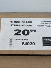 ABILITY ONE Floor Pad & Screen: Medium, 20″ Long Qty 5 7910015132272