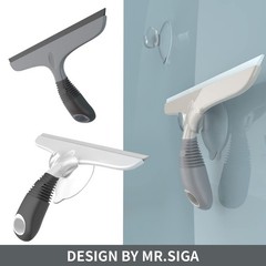 MR.SIGA Multi-Purpose 10″ Silicone Squeegee for Window, Glass, Shower, Car