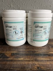 2-Pack SciCan OPTIM OS1 Disinfectant Wipes 160ct One-Step Cleaner Professional