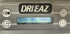 Dri-Eaz LGR 2000 DrizAir Commercial Dehumidifier F232 Low Grain Portable