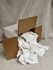 Cottonall Flannel/Huck Wiping Cloths 5lb Box Rags