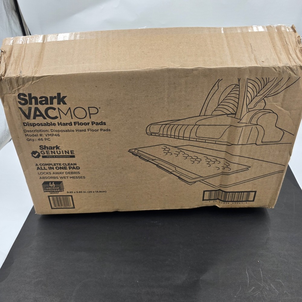 Shark VACMOP Disposable Hard Floor Pad Refills, 46 Count