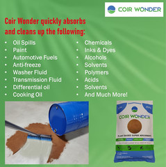3-In-1 Oil Absorbent, Paint Hardener & Sweeping Compound – 15 Liter (15.9 Qua…