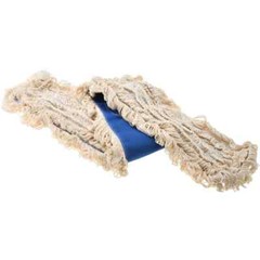 PRO-SOURCE Launderable Looped Cotton Dust Mop Head: 60″ x 5″ (Handle Not Incl)