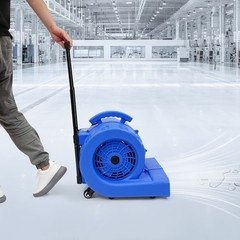 Floor Drying Fan, Carpets Quickly Dryer, Portable Floor Blower Fan With 3-speeds
