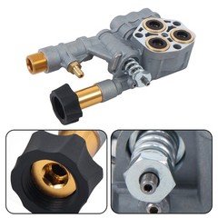 Pressure Washer Pump Manifold 7108366 Replacement Kit for Axial Cam