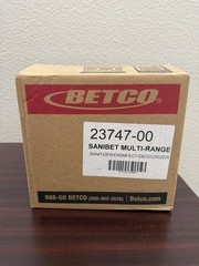 CASE of 4 Betco Simplicity Sanibet Multi-Range Sanitizer Disinfectant 67.6 oz