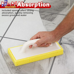 6 Gallon Grout Cleaning System Grouting Bucket Sponge and Rubber Trowel Grout Cl