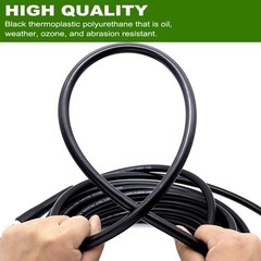 Sewer Jetter Kit 50FT for Pressure Washer, 5800PSI Drain 50 Feet, Black