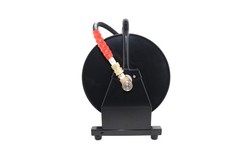 5000 PSI 3/8″ x 200′ Portable Hose Reel for High Pressure Power Washer and Se…