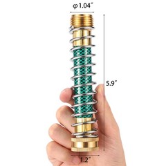 Sanpaint Garden Hose Extension Adapter, Kink 3/4 inches, 2 Pack