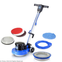 Commercial Polisher Floor Buffer Machine with 5 Pads Heavy Duty 13 In. Core NEW