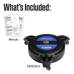Westinghouse Universal 16.5″ Pressure Washer Plastic Surface Cleaner Black