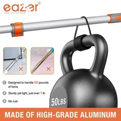 Eazer Floor Squeegee for Floor Heavy Duty Scrubber with Extendable 60 Aluminum