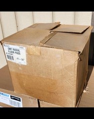 Steel Wool GTM Radial Floor Buffer Pads 14in (12 Pack) New In Box.