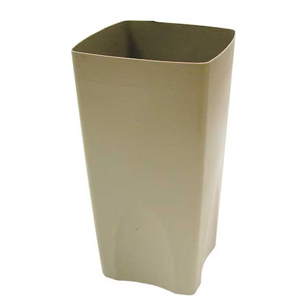 Rubbermaid Commercial Fg356300beig 19 Gal Rigid Liners, 14 In X 28 In, Beige