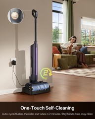 Ultenic Wet Dry Vacuum Cleaner Vacuum Mop For Wet Dry Messes 180 Lay-Flat Auto