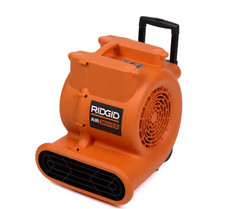 RIDGID Blower Fan Air Mover 1625 CFM 3-Speed + Daisy Chain 3 Operating Positions