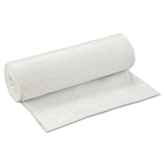Inteplast Group SL4046XHW2 0.7 mil 45 gal LD Can Liners – WHT (100/Carton) New
