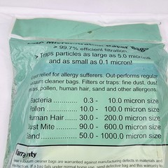 VBC Electrolux Style C Microfiltration Vacuum Cleaner Bags 12 Count New