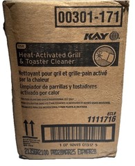 NEW Kay Heat-Activated Grill & Toaster Cleaner 4 Pack ECL #1111716