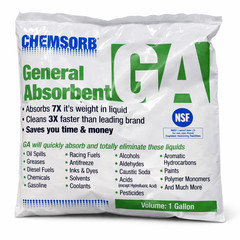 CHEMSORB GA General Absorbent 1 Gallon Bag Perlite Spill Cleanup Granules