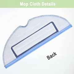 8 Pack S7 Vacuum Mop Replacement Pads for Xiaomi Roborock 8 pack, Blue