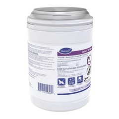 Case of 12 RTU Diversey Oxivir TB Disinfectant Wipes 160 Ct Canister Unscented