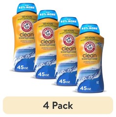 (4 pack) ARM & HAMMER Clean Scentsations In-Wash Scent Booster