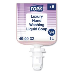 Tork 400032 1L Refill Soft Rose Scent Luxury Liquid Soap (6/Carton) New