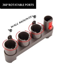 CRAVERLAND Attachments Holder for Double – For Docking Station, Grey