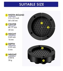 LILIWER Rubber Anti Vibration Pads for Washing Machine and Dryer, 4 Pack…