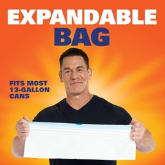 Hefty Ultra Strong Tall Kitchen Trash Bags Lavender Sweet Vanilla Scent 13