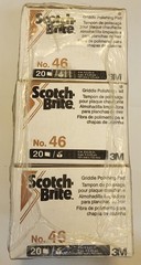 Scotch-Brite Griddle Polishing Pad #46- Set Of 60 (4 in. x 5.25 in)