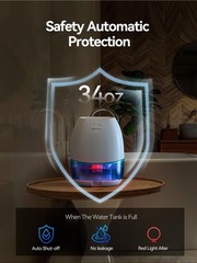 AlohaAir Dehumidifiers for Home, 34 oz Small Dehumidifier for Room, Quiet Deh…