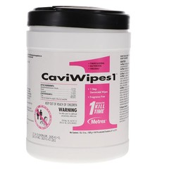 ***EXPIRED!! 08/2022*** Metrex 13-5100 CaviWipes1 Germ Wipes Large 6×6.75, 160