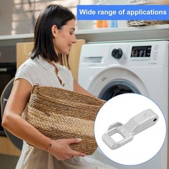 Washer Door Lock Strike, Washing Machine Latch Replacement M, silver