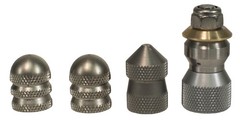 Aqua Mole 4pc Sewer Squad Deluxe Jetter Nozzle Kit 1/4″ NPT 3000 PSI 4.8 Orifice