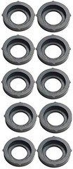 10Pcs Garden Hose Washer for 3/4″ Quick Connect 10-Pack, Black-10PCS