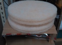 3M Natural Blend Pad 3500, Tan, 17″ (Case of 5)