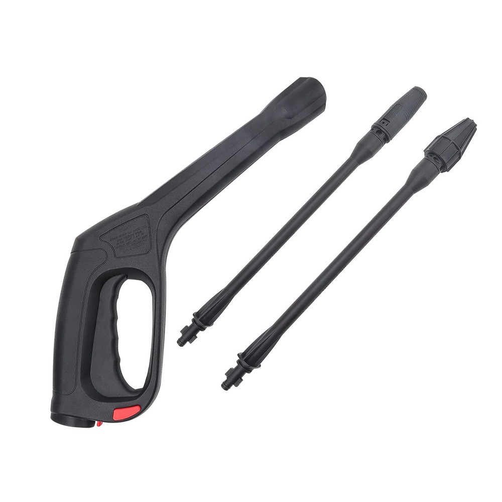 B. Watering Spray Gun + Jet Lance + Turbo Lance, B – with Variable Wand &