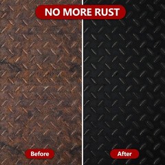 4-in-1 Rust Converter Metal Primer, 34 Fl Oz Black Rust Inhibitor Paint for …