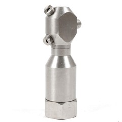1/2″ Rotating Jetter Head Nozzle Pressure Washer Drain Sewer Hose Cleaner 3 Jet