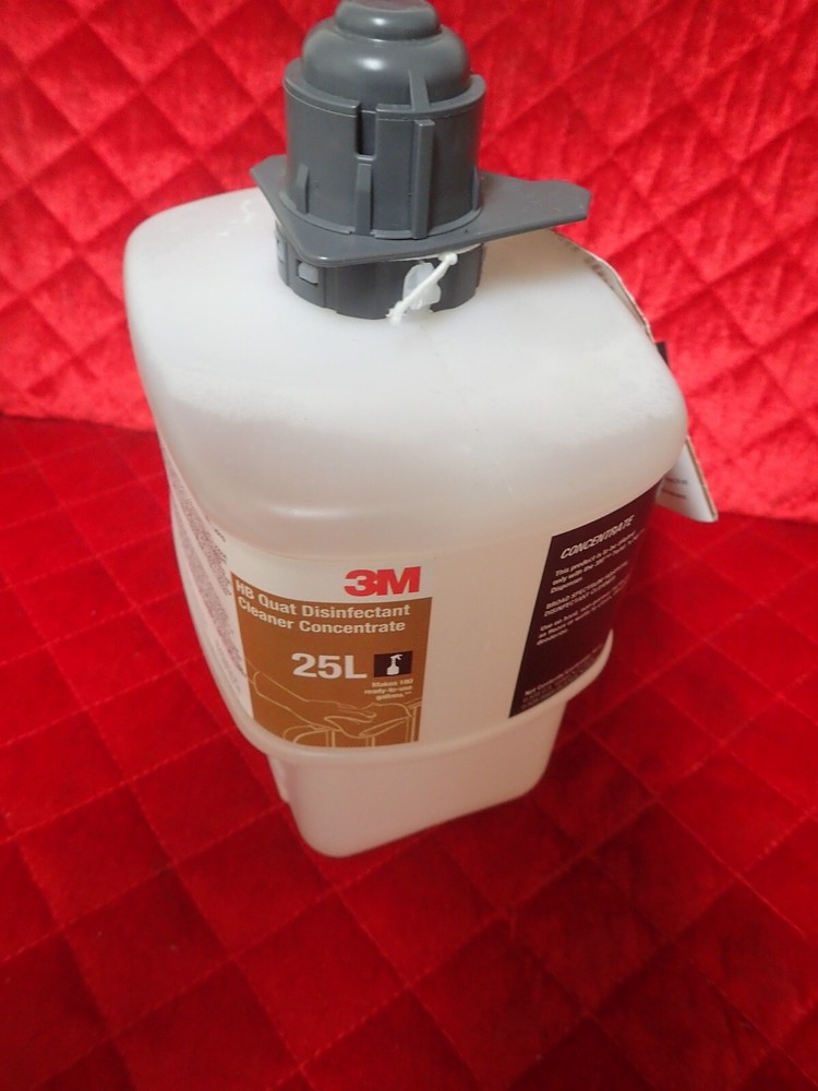 Lot of THREE(3) – 3M HB QUAT 25L – Disinfectant Concentrate Cleaner 2 LITER Size