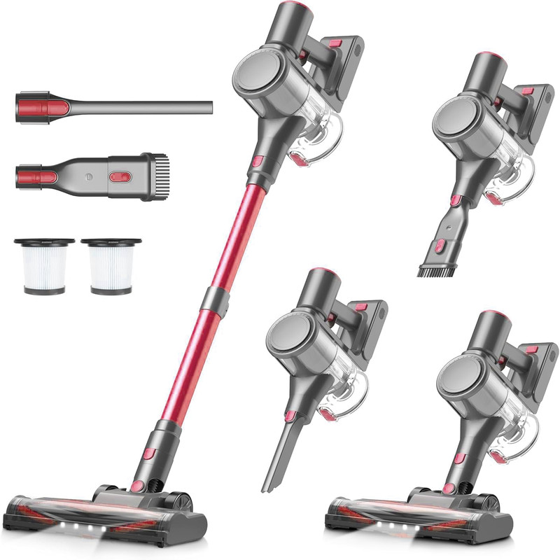 Zefiro Cordless Vacuum Cleaner45Mins Runtime Vacuum Cleaners For Home