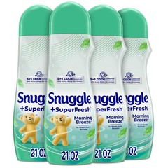 Snuggle SuperFresh In Wash Scent Booster, 21 1 Count (Pack of 4), Super Fresh