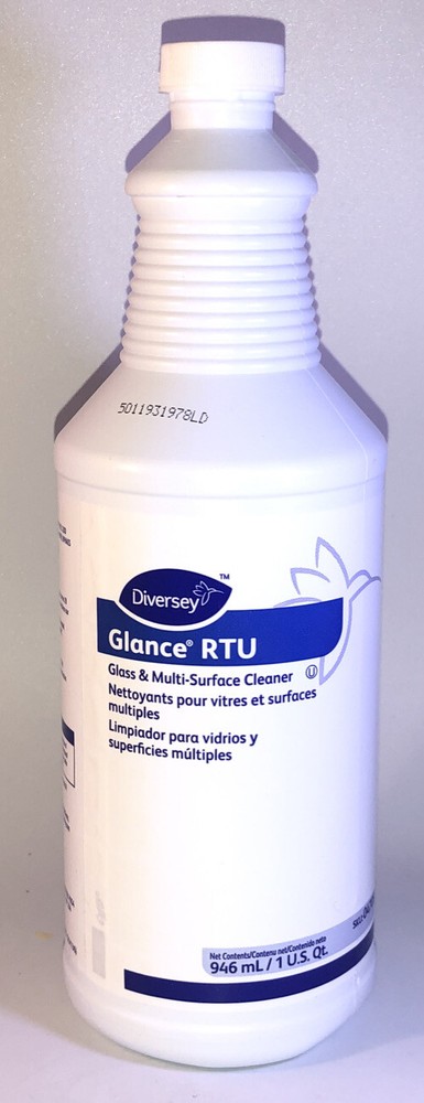 Diversey Glance RTU Glass And Multi Surface Cleaner 1ea 32oz Blt.-NEW-SHIP 24HRS